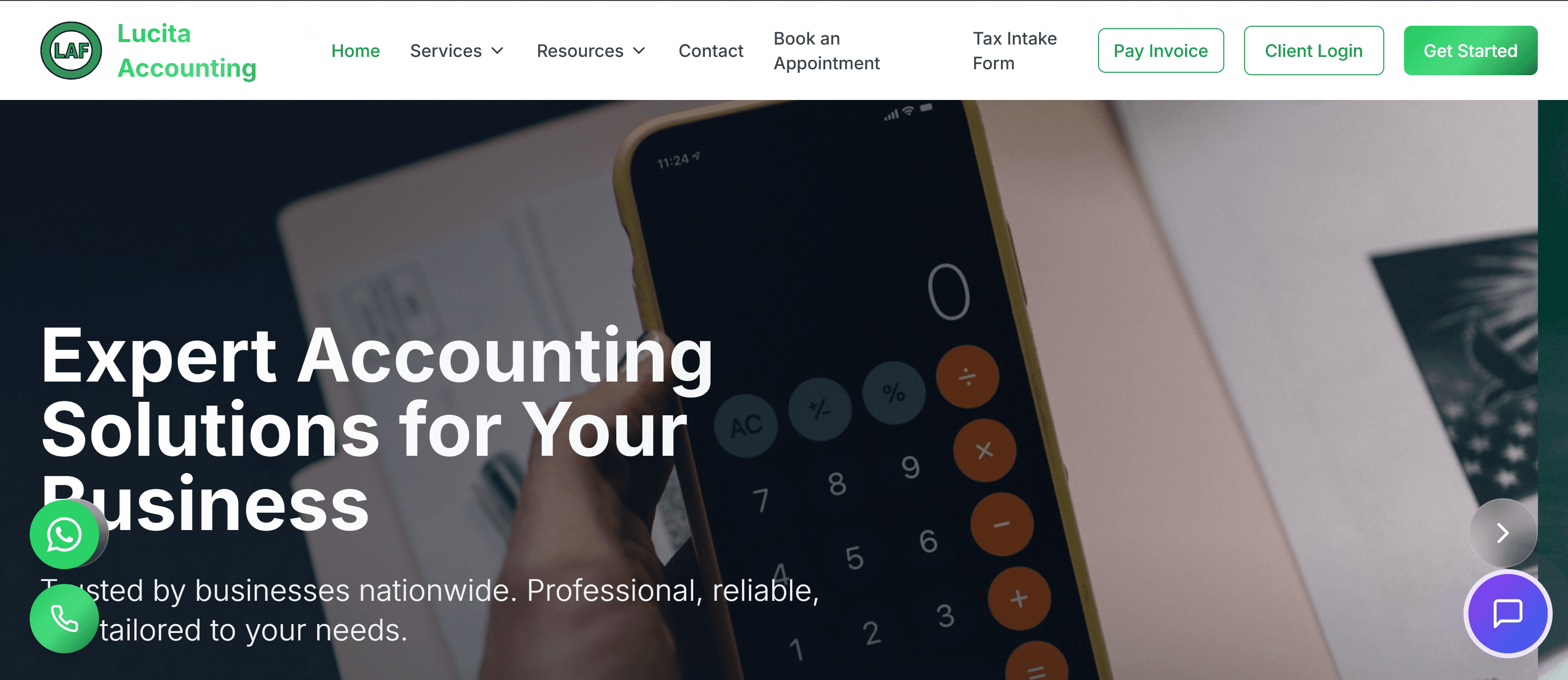 lucita crm screenshot 1