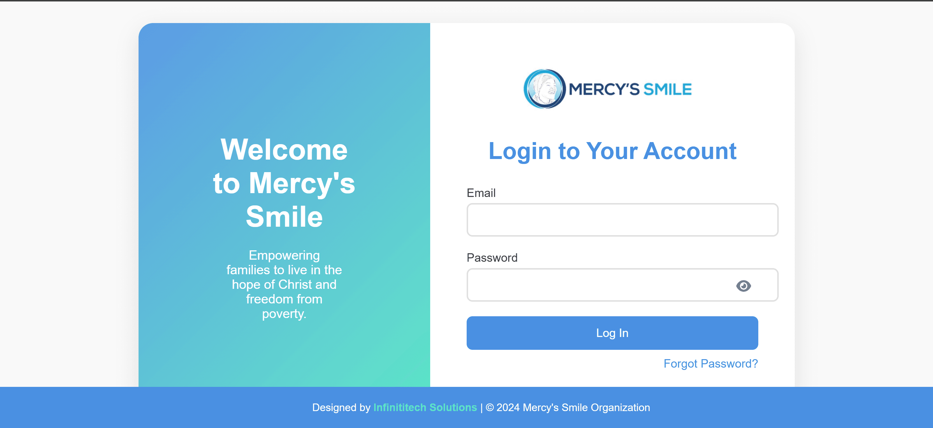 mercy's smile organization screenshot 1